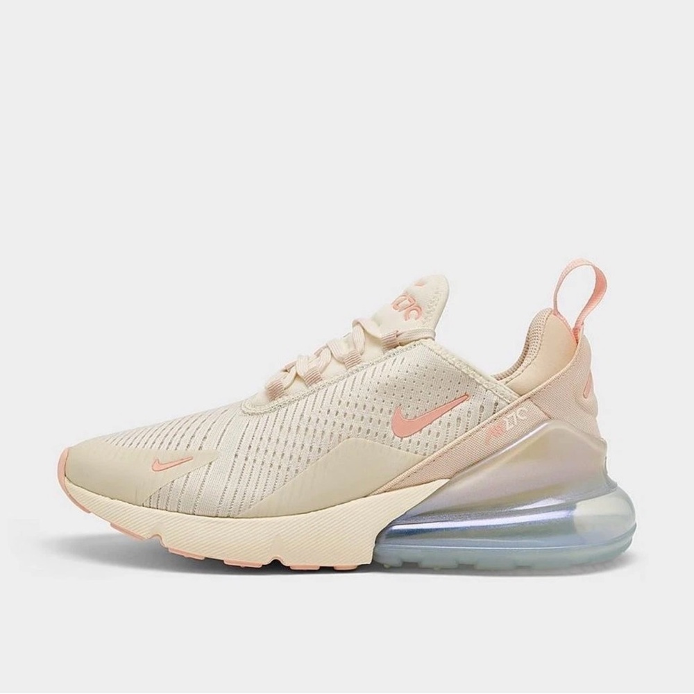 NIB Women Nike Air Max 270 Soft Pearl Washed Coral IH5966 001